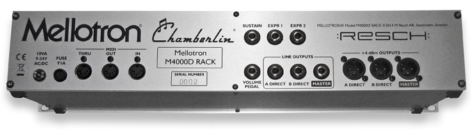 Mellotron M4000D Rack Mellotron M4000D Rack