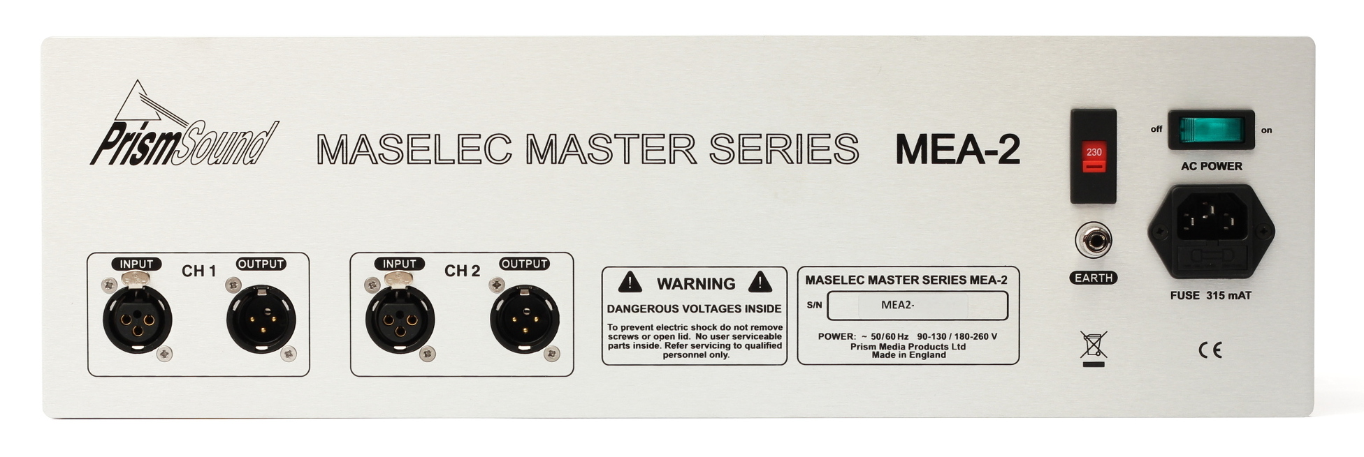 Maselec MEA-2 precision stereo equalizer Maselec MEA-2 precision stereo equalizer