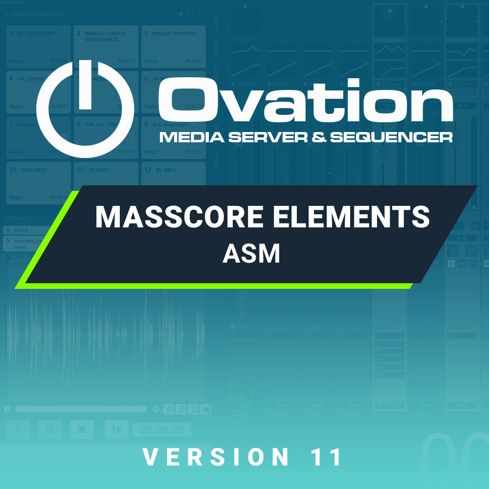 Merging Technologies Ovation MASSCORE ELEMENTS ASM