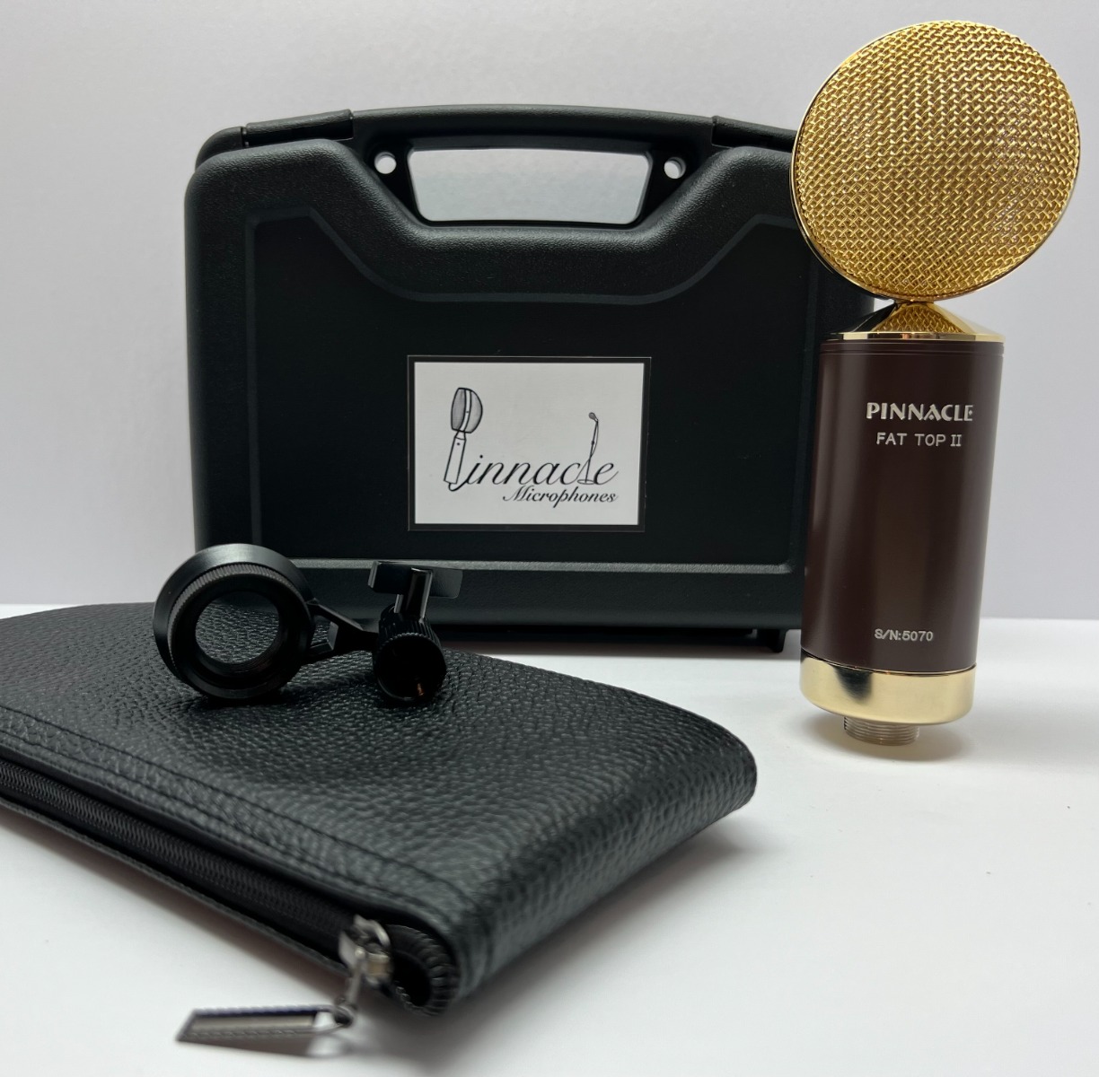 Pinnacle Microphones Fat Top II Brown w/Lundahl Pinnacle Microphones Fat Top II Brown w/Lundahl