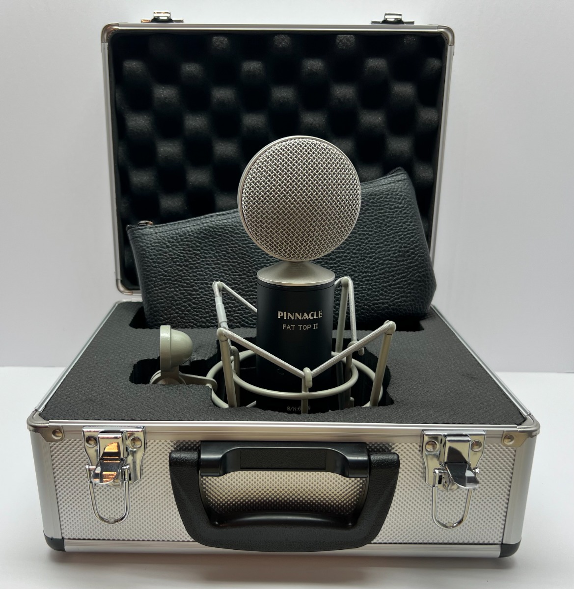 Pinnacle Microphones Fat Top II Black Active Passive Pinnacle Microphones Fat Top II Black Active Passive