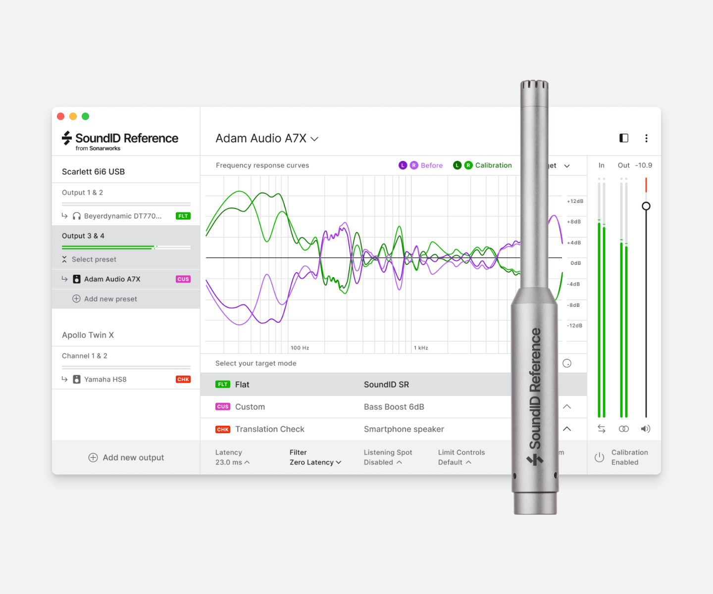 Sonarworks SoundID Reference for Speakers & Headphones with Microphone (Retail box)