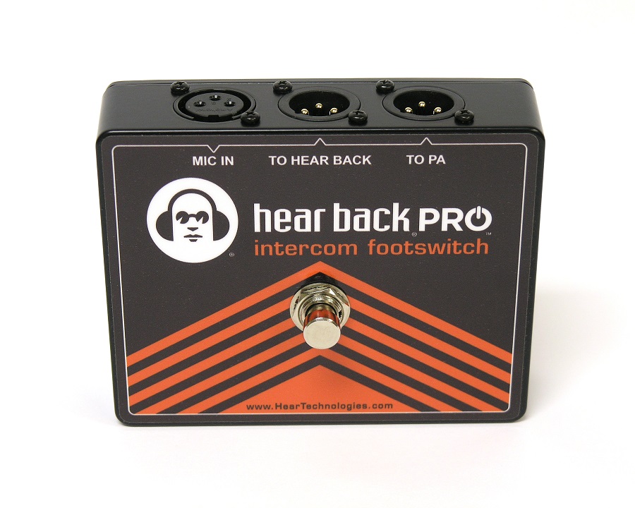 Hear Technologies PRO Intercom Footswitch Hear Technologies PRO Intercom Footswitch