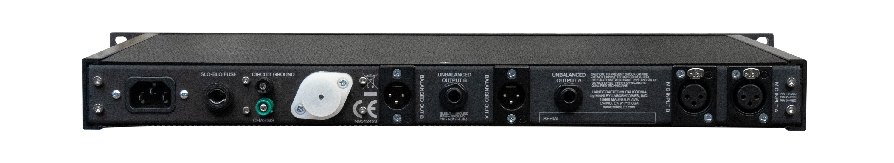 Manley Dual Mono Mic Preamp Manley Dual Mono Mic Preamp