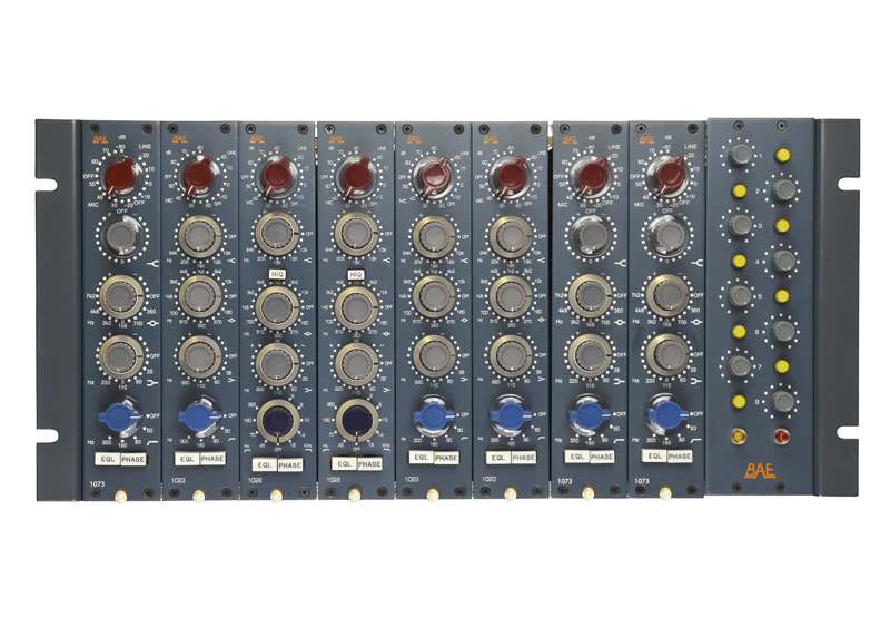 BAE Audio 8CR 8 Channel Rack w/power supply 48v BAE Audio 8CR 8 Channel Rack w/power supply 48v