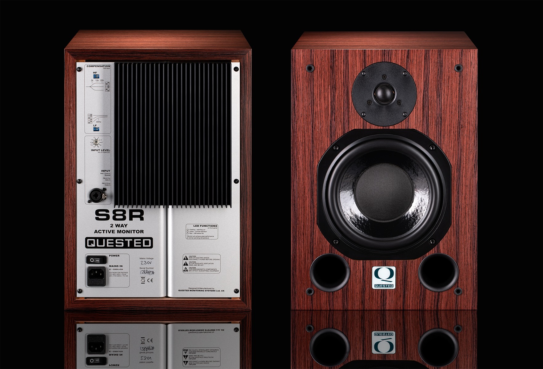 Quested S8R Rosewood Edition Quested S8R Rosewood Edition