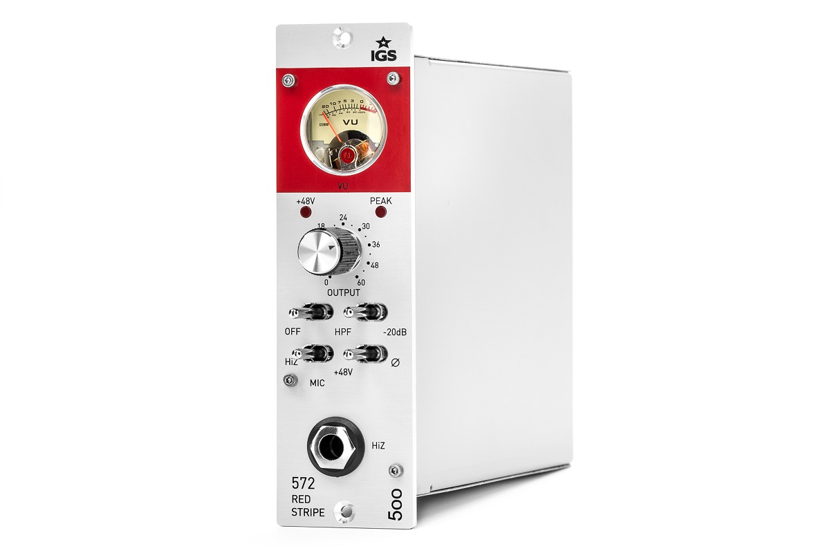 IGS Audio 572 Red Stripe Tube Preamp IGS Audio 572 Red Stripe Tube Preamp