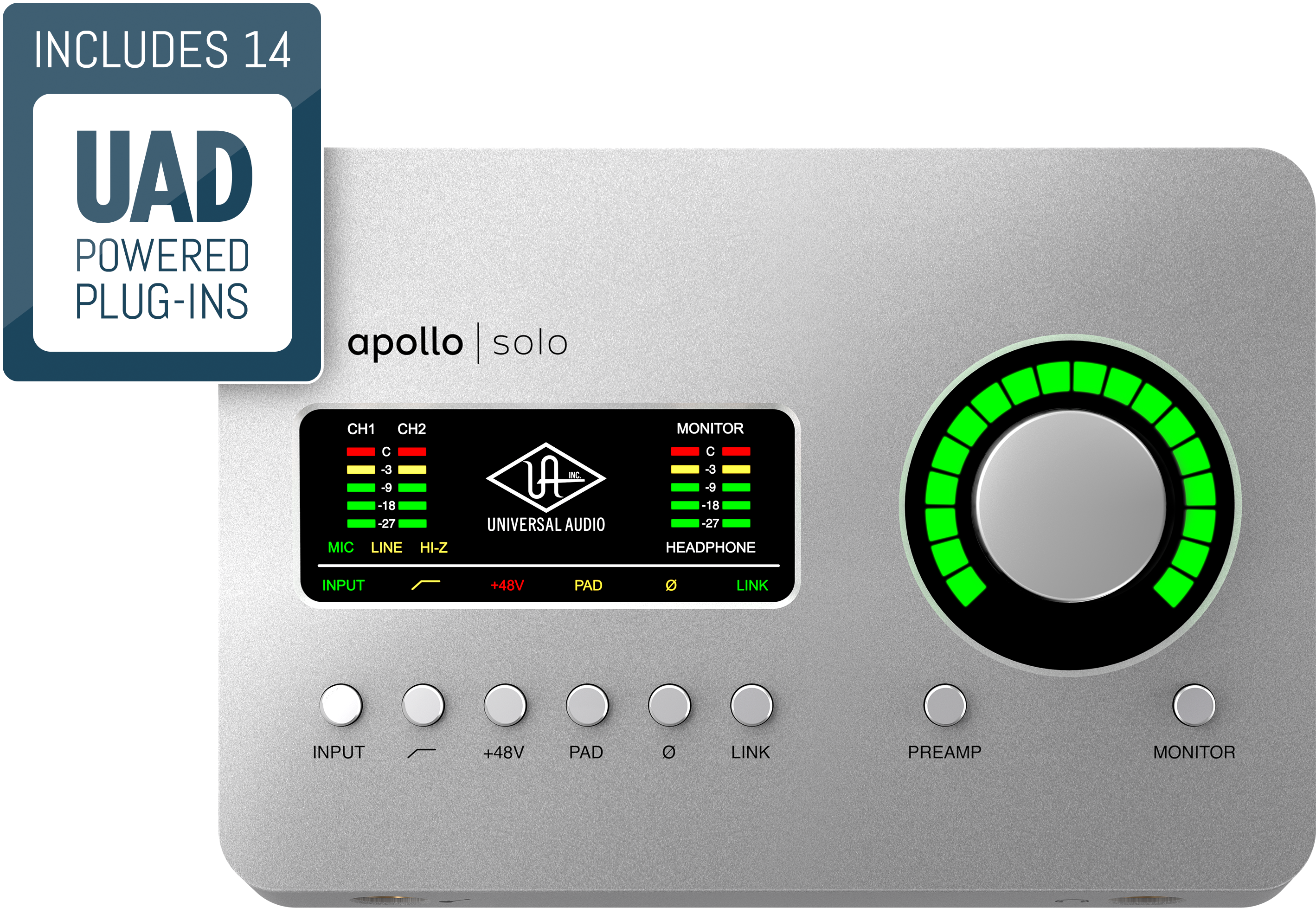 Universal Audio Apollo Solo USB Heritage Edition