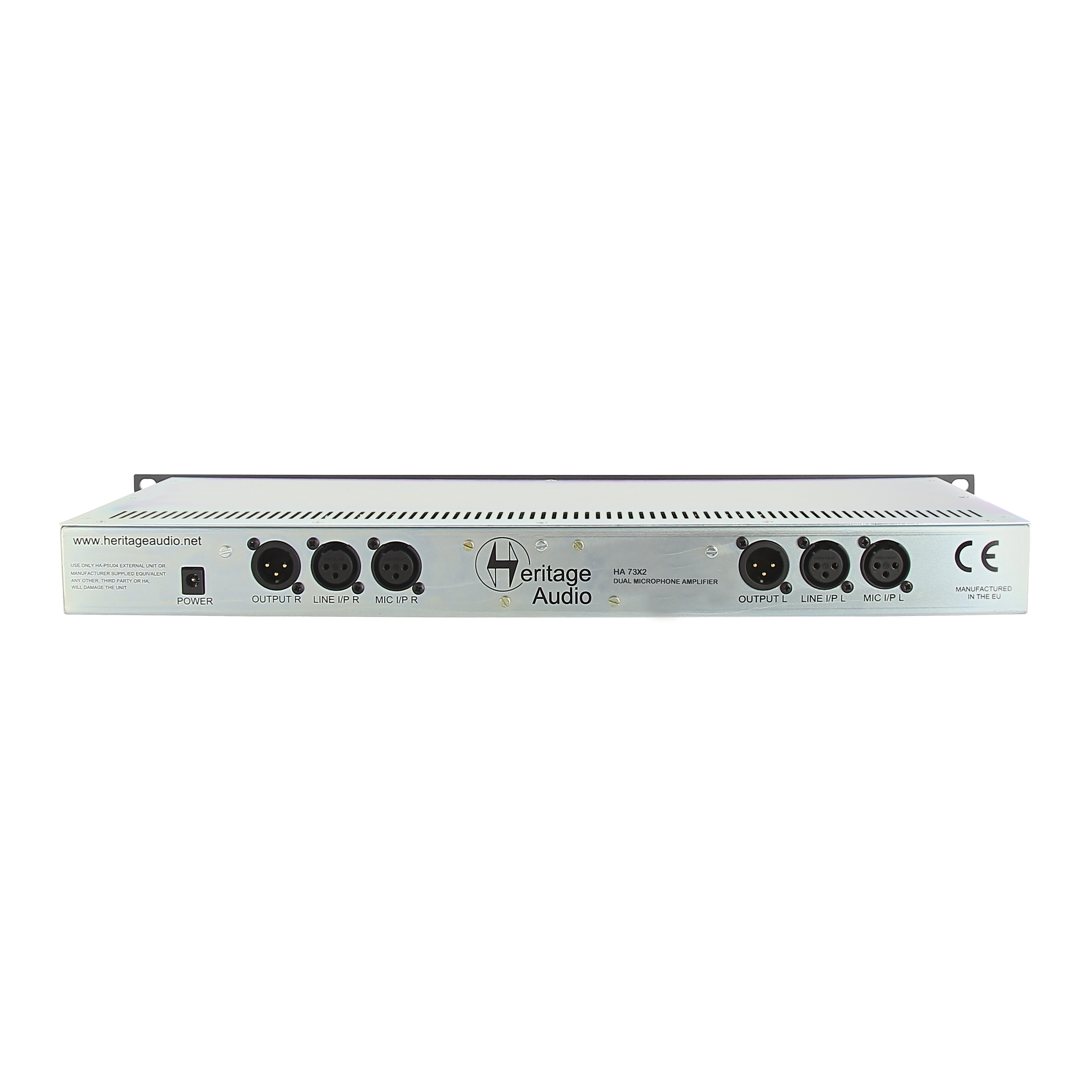 Heritage Audio HA73X2 ELITE - Dual Channel 1073 Mic Preamp Heritage Audio HA73X2 ELITE - Dual Channel 1073 Mic Preamp