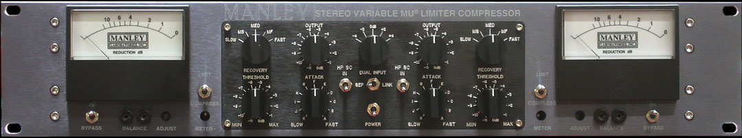 Manley Variable MU Mastering Version Manley Variable MU Mastering Version