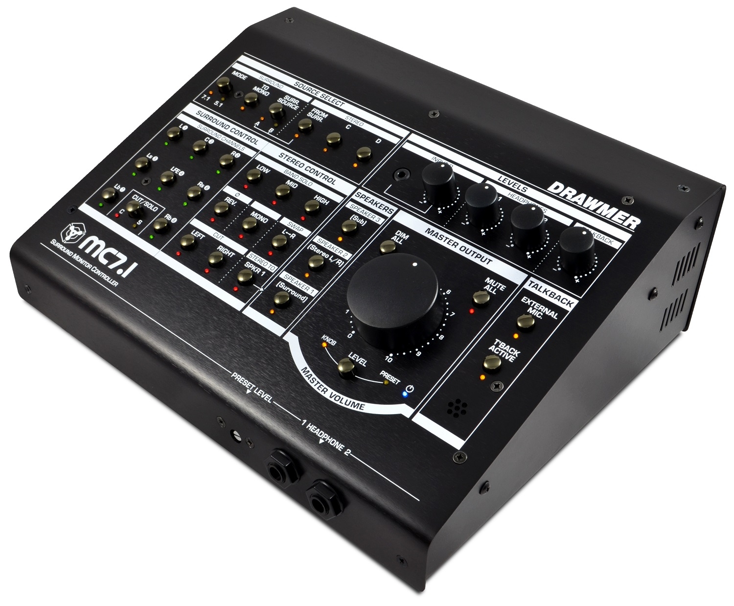 Drawmer MC7.1 - Surround Monitor Controller Drawmer MC7.1 - Surround Monitor Controller