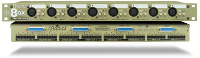 Radial 8ox - 8-channel Mic/Line Splitter Radial 8ox - 8-channel Mic/Line Splitter