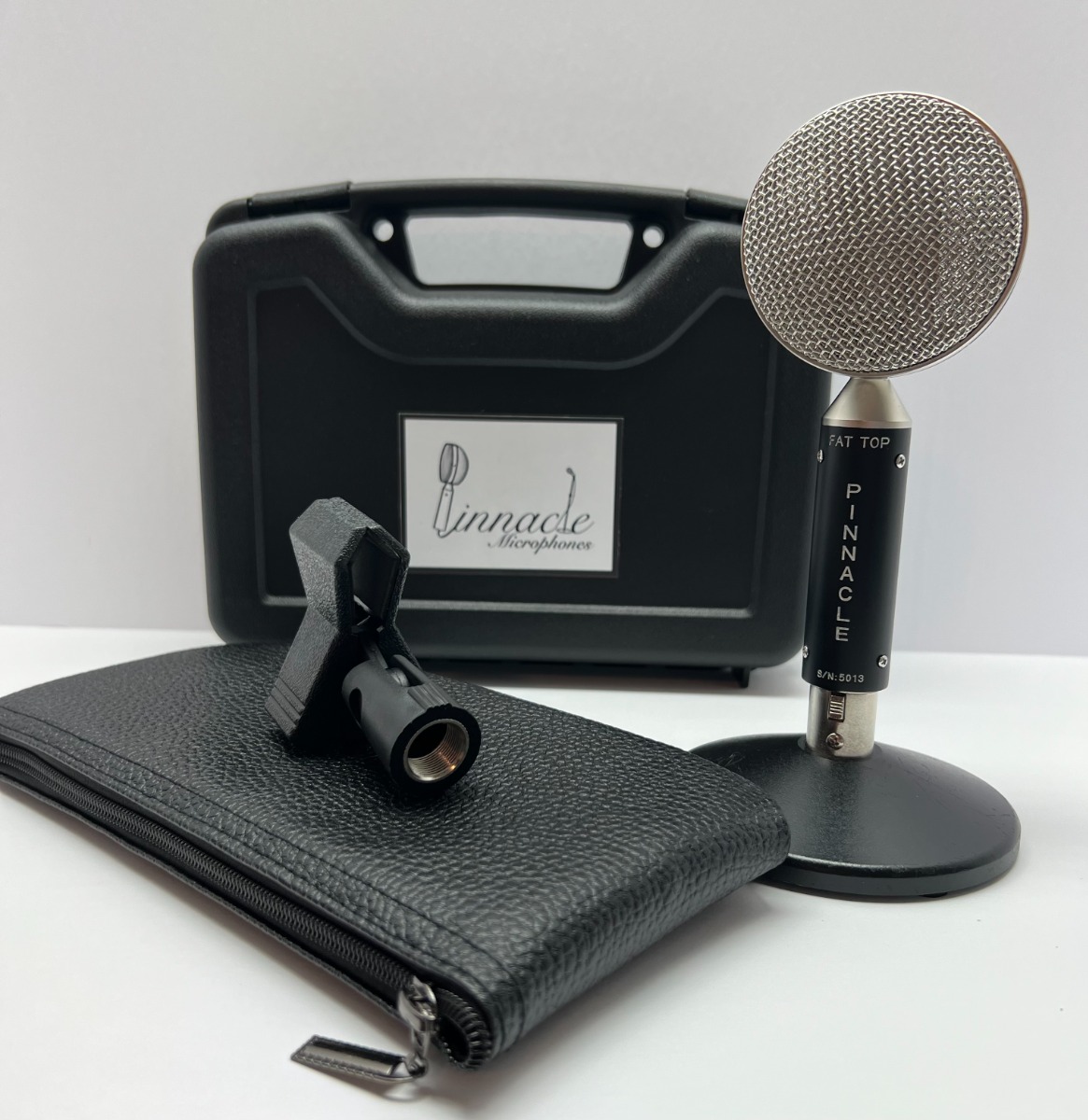 Pinnacle Microphones Fat Top Black Pinnacle Microphones Fat Top Black