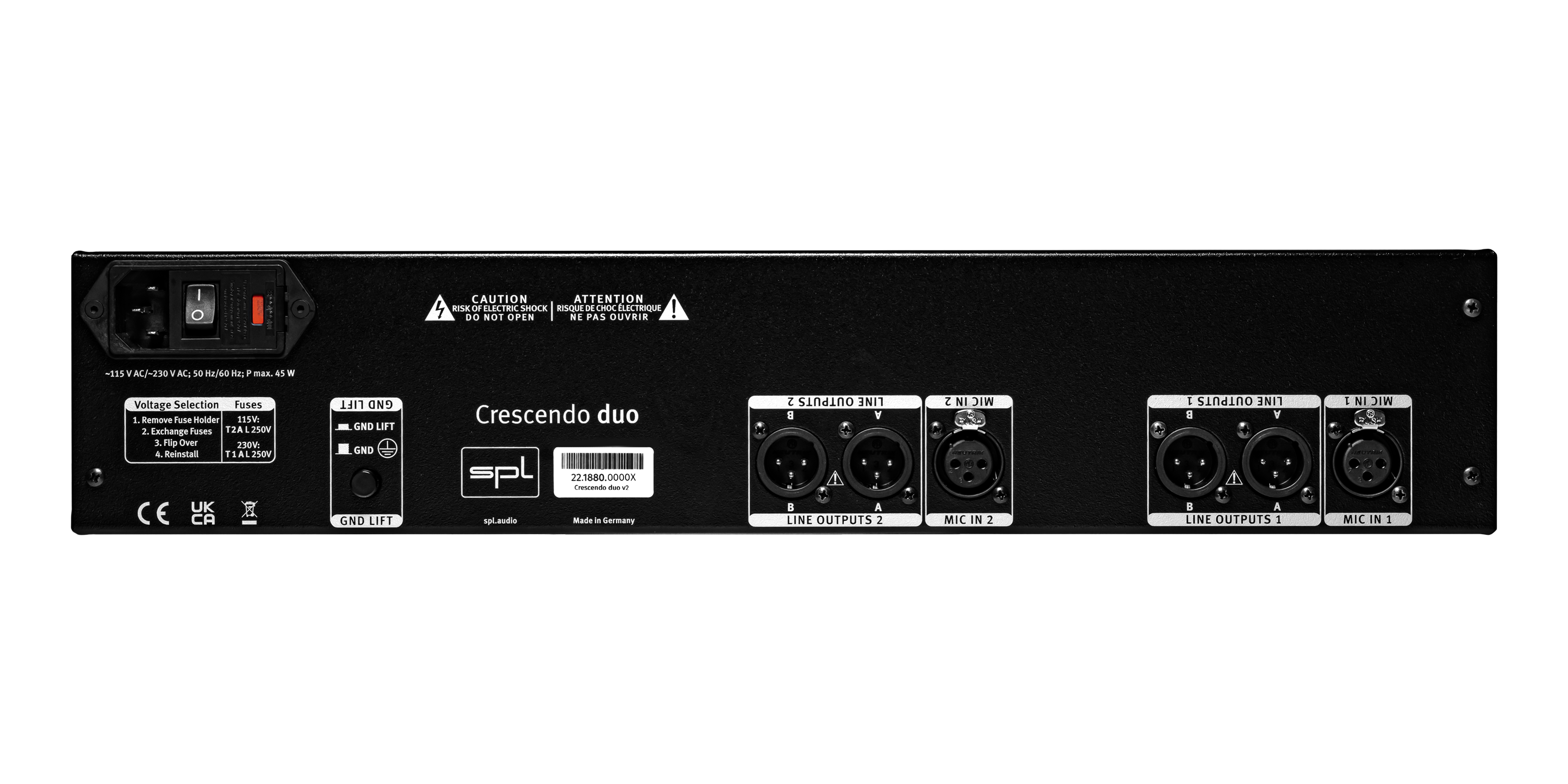 SPL Crescendo duo v2 SPL Crescendo duo v2