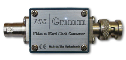 Grimm Audio VCC Video to Word Clock Converter Grimm Audio VCC Video to Word Clock Converter