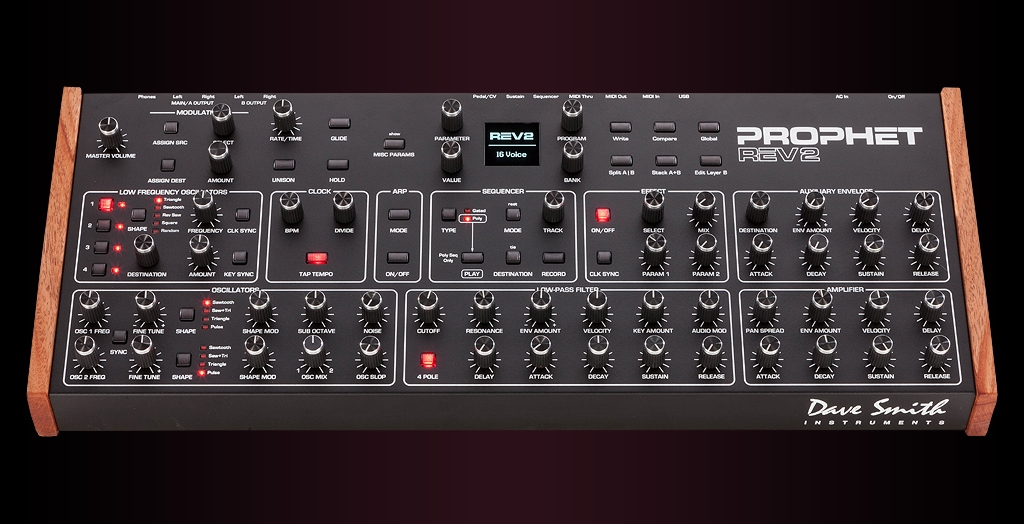 Sequential Prophet Rev2 16-Voice Desktop Module Sequential Prophet Rev2 16-Voice Desktop Module