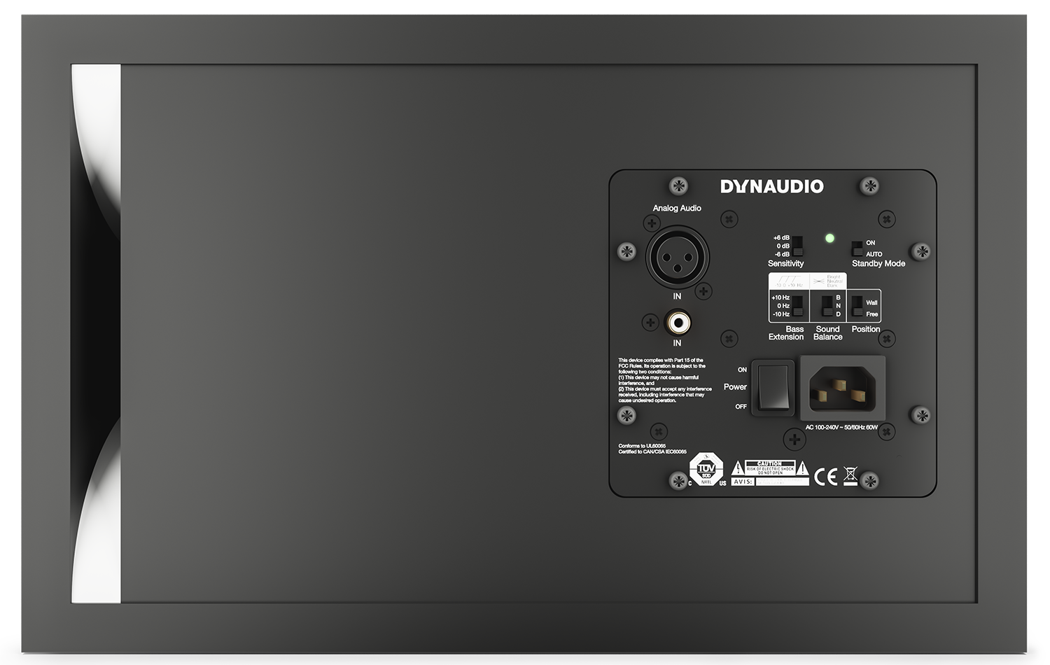 Dynaudio LYD-48 Black Right Dynaudio LYD-48 Black Right