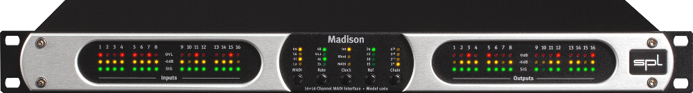 SPL Madison 16+16 Channel MADI Interface SPL Madison 16+16 Channel MADI Interface