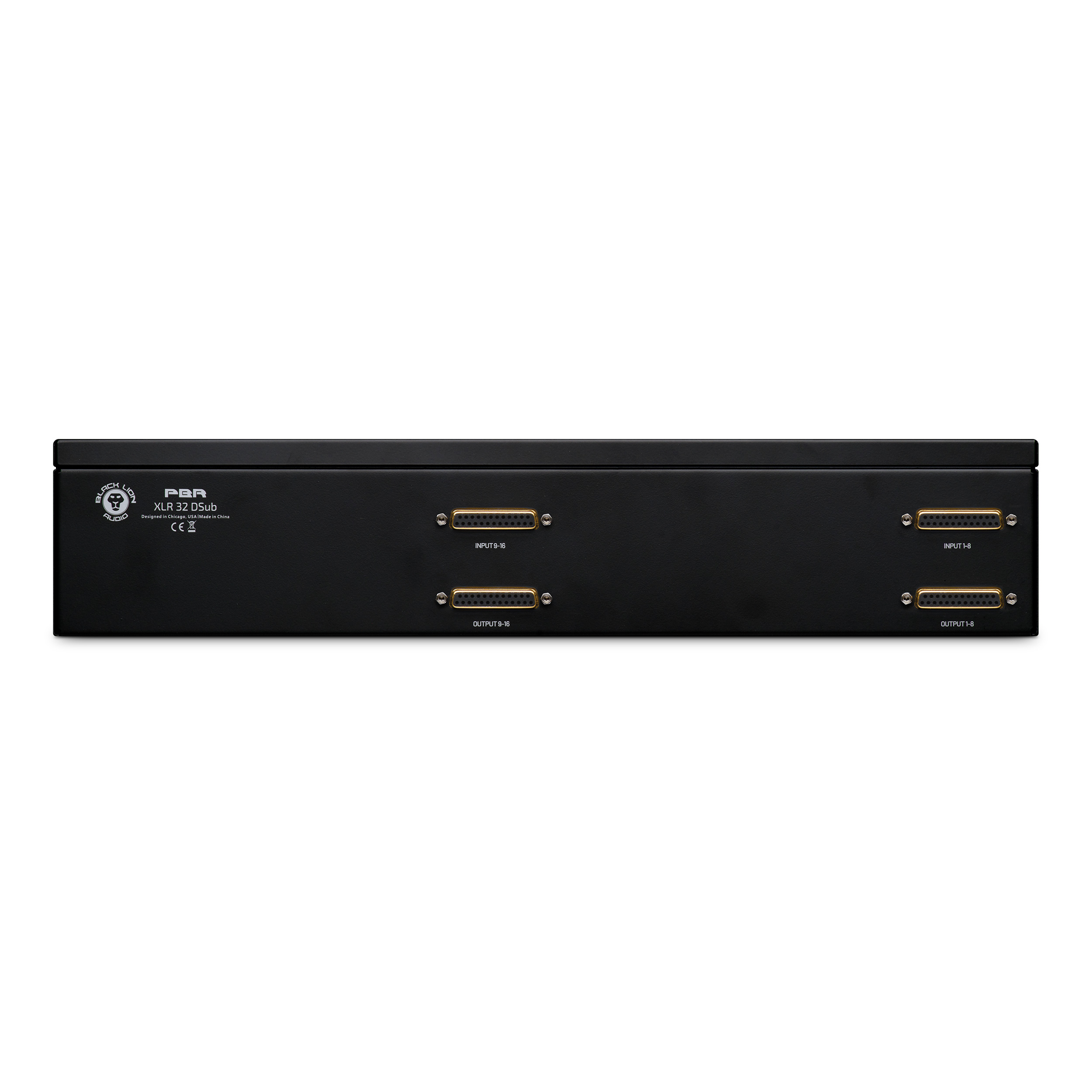 Black Lion Audio PBR XLR 32 D-sub Patchbay