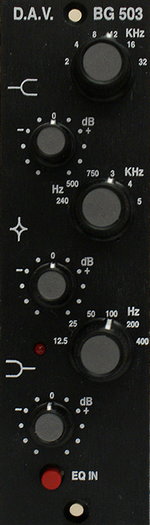 DAV Electronics BG No. 503 EQ DAV Electronics BG No. 503 EQ