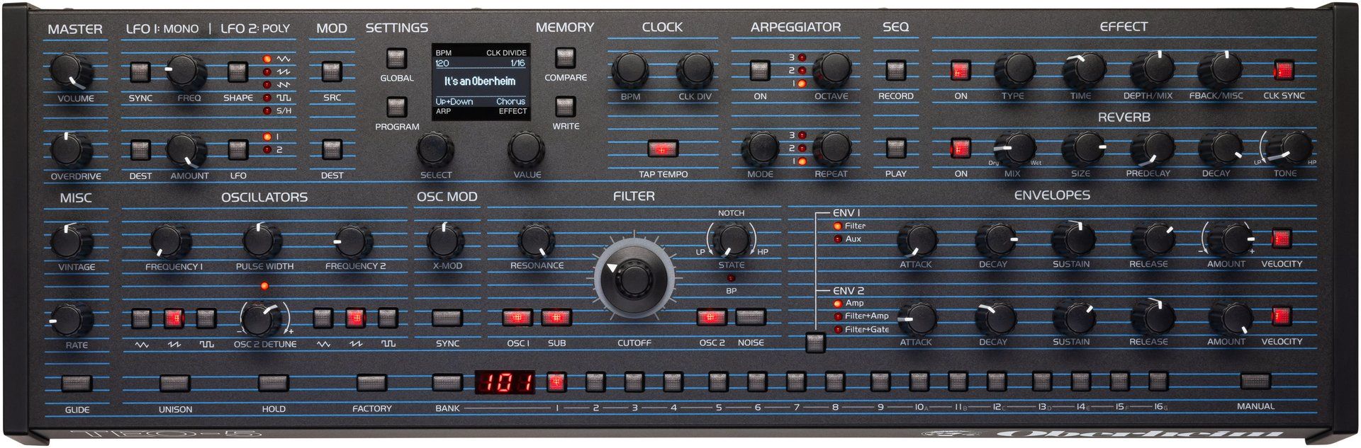 Oberheim TEO-5 Desktop Module Oberheim TEO-5 Desktop Module