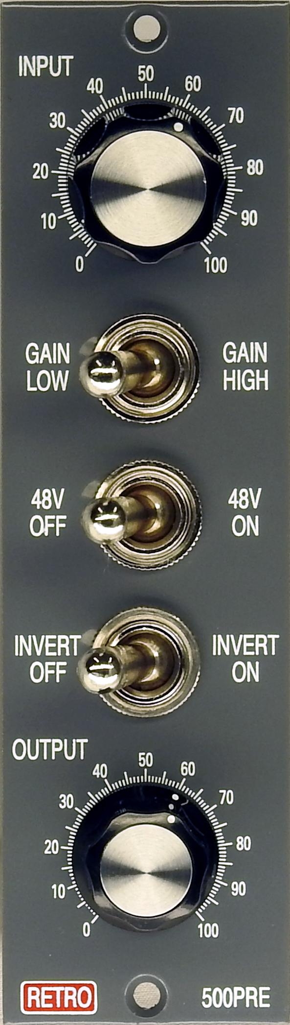 Retro Instruments 500 PRE (B-Ware) Retro Instruments 500 PRE (B-Ware)