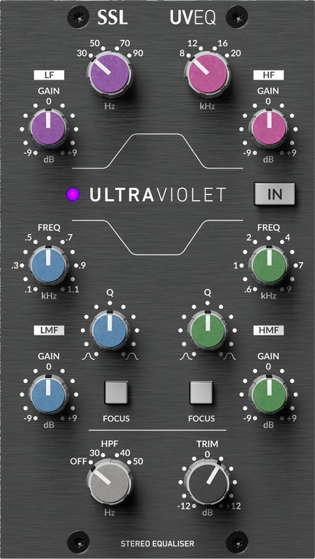 SSL 500 UltraViolet EQ (UVEQ) SSL 500 UltraViolet EQ (UVEQ)