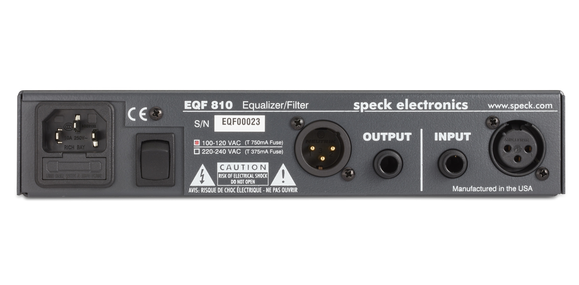 Speck EQF 810 Speck EQF 810
