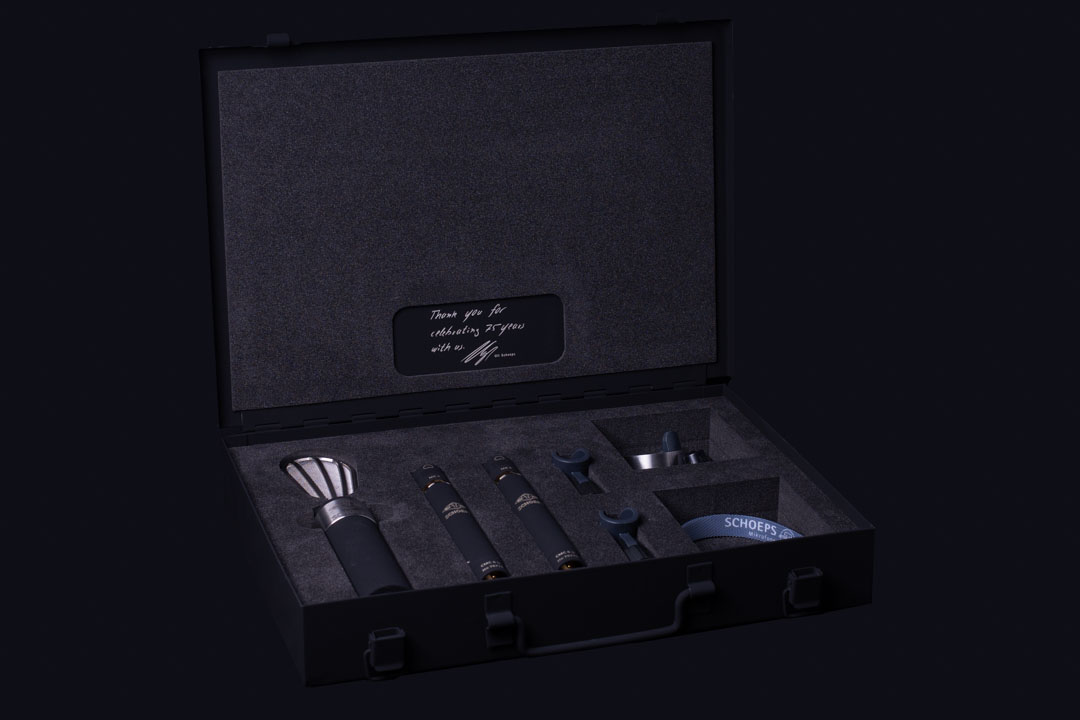 Schoeps All Black Studio Set - 75th anniversary edition Schoeps All Black Studio Set - 75th anniversary edition
