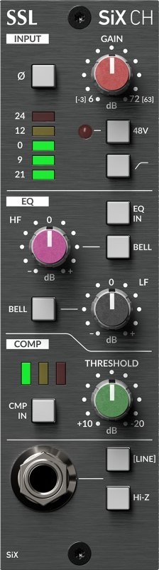 SSL 500 SIX Channel Strip SSL 500 SIX Channel Strip