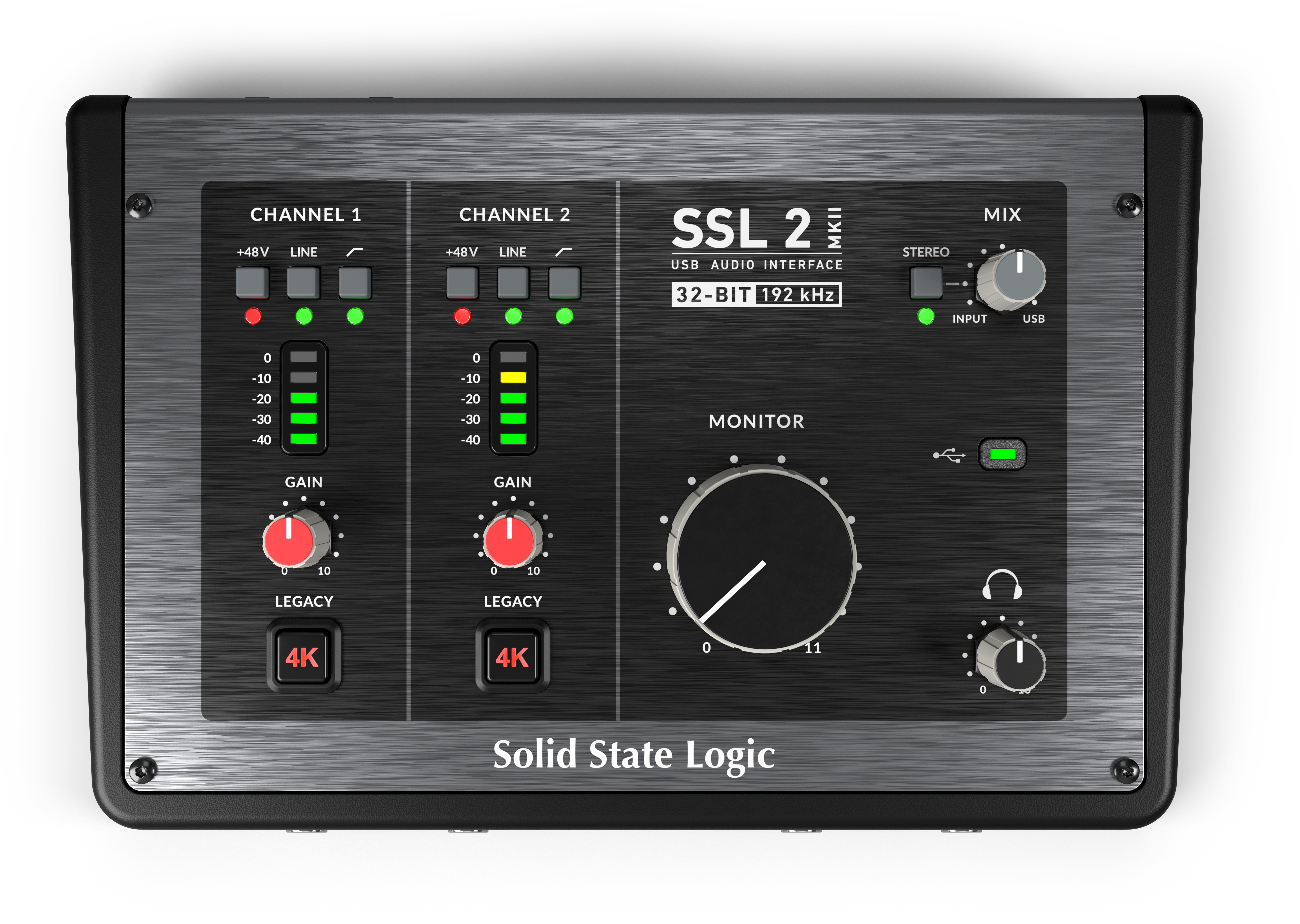 Solid State Logic SSL 2 MKII USB Audio Interface Solid State Logic SSL 2 MKII USB Audio Interface