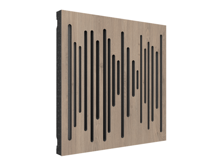 Vicoustic Wavewood Diffuser Ultra MKII Brown Oak | 3 Units/Box Vicoustic Wavewood Diffuser Ultra MKII Brown Oak | 3 Units/Box