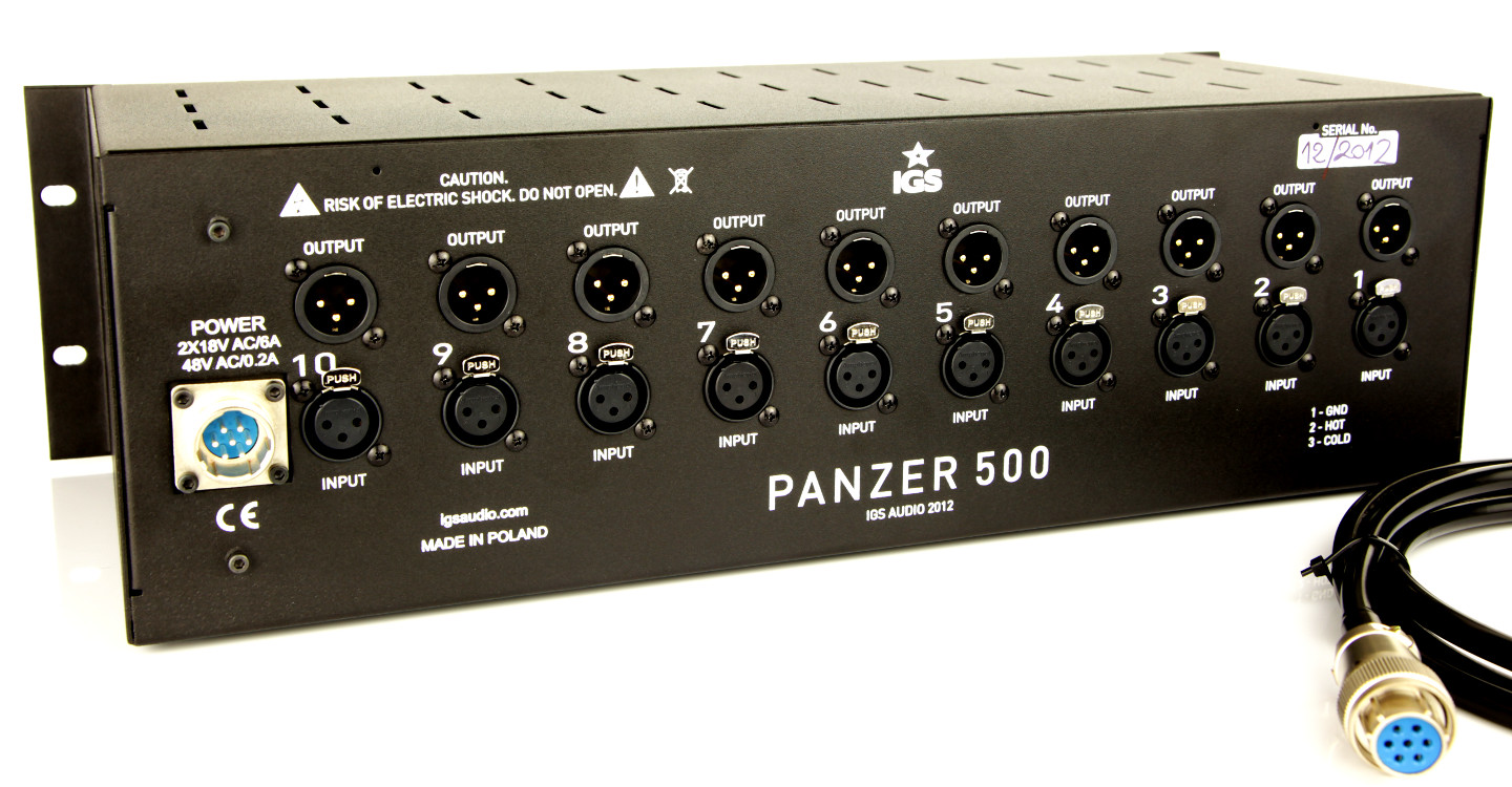 IGS Audio Panzer 500 IGS Audio Panzer 500
